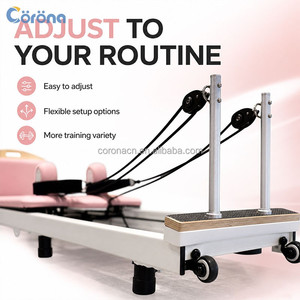 Reformer de <span class=keywords><strong>Pilates</strong></span> pliable moderne et peu encombrant pour usage commercial et domestique - Product Image 3