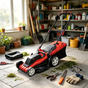 Tondeuse à <span class=keywords><strong>gazon</strong></span> électrique L&P 2000W, tondeuse à <span class=keywords><strong>gazon</strong></span> filaire, machine à couper l'herbe pour jardin - Product Image 5