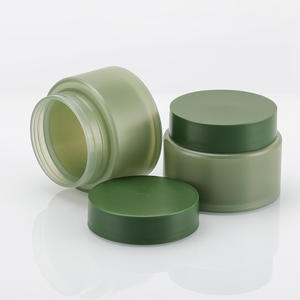 ขายร้อน100มิลลิลิตรรอบขวดพลาสติกสีเขียวรีฟิลครีม Pp ขวดบรรจุภัณฑ์เครื่องสำอางขวด - Product Image 2