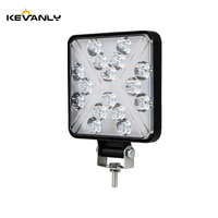 Phare de travail super lumineux 16 LED, nouveau projecteur avec fonction clignotante, feux de conduite pour camions, tracteurs, barre anti-brouillard