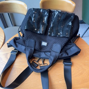 Bolso Tote de Malla con Lentejuelas para Mujer, con Correa Extraíble, Gran Capacidad, Casual, Moderno, con Múltiples Bolsillos, para Uso Diario - Product Image 4