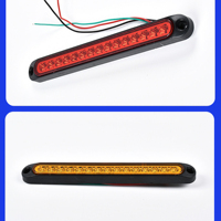Nouveau feu stop universel à montage haut, à LED, à fonctionnement fixe/clignotant/secquentiel, en bande longue, pour voiture, camion, poids lourd, remorque