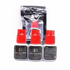 5Ml Lem Bulu Mata Asli Korea IB Lem Ibeauty Ultra Bonding Lem Cepat Kering Ekstensi Bulu Mata Perekat Topi Merah