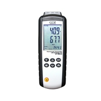 Thermomètre à thermocouple à quatre canaux CEM, enregistreur USB, instrument d'inspection de la température DT-3891G, Chine continentale