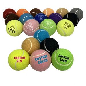 Ballon de tennis personnalisé avec logo couleur pour entraînement, matchs en extérieur et entraînement, ballon de tennis de plage avec logo personnalisé - Product Image 1
