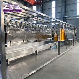 Komplette kleine mobile Geflügels ch lacht ausrüstung Automatische Blutung linie Geflügels ch lacht hof - Product Image 5