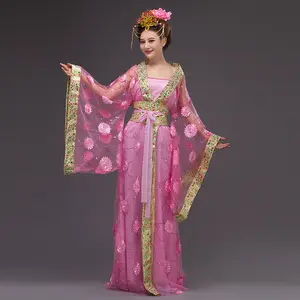 נשים Hanfu סיטונאי מוכן לשמוש סיני מסורתי תלבושות עתיקות שושלת טאנג Hanfu בד לנשים