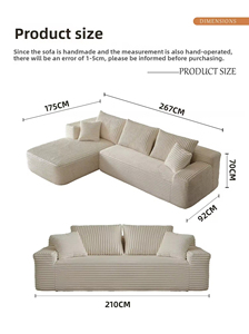 Modern Modular <b>Square</b> Convertible Sofa Bed Set for Apartment Hotel Mall Use - Product Image 4