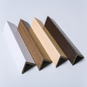 木塑墙角线l形木塑墙板木塑配件 - Product Image 2