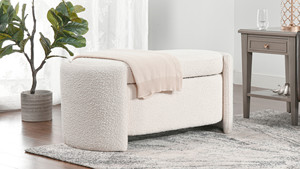 <span class=keywords><strong>Banc</strong></span> de rangement souple en tissu de bois au <span class=keywords><strong>design</strong></span> moderne <span class=keywords><strong>contemporain</strong></span> décontracté pour le salon, la maison, la vente en gros de tabourets et poufs - Product Image 2