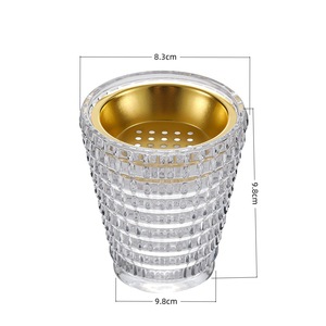 Brûleur d'encens arabe en verre, porte-bougie artisanal style <span class=keywords><strong>Bakara</strong></span>, nouveauté très vendue au Moyen-Orient - Product Image 5