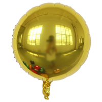 Globos de Mylar Redondos de 18 Pulgadas en Varios Colores al por Mayor para Decoración de Fiestas