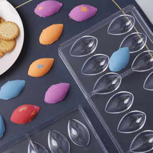 قالب شوكولاتة عالي الجودة ثلاثي الأبعاد من بلاستيك البوليسترين الشفاف، قالب حلوى على شكل قلب وبار ودائري، قوالب شوكولاتة بار، أدوات كيك وأدوات خبز - Product Image 5