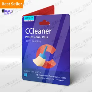 CCleaner Professional Plus Key 3 PC 1 Year Official Genuine Original License Key Computer cleaning optimization Software