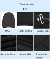 Gorro de Ciclismo ZOYOSPORTS de Alta Calidad, Forro de Lana, Cortavientos, para Deportes de Invierno, para Hombres y Mujeres