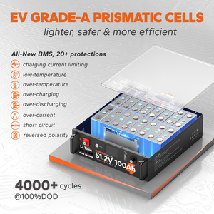 โรงงาน LiTime ขายส่ง<span class=keywords><strong>แบ</strong></span>ตเตอรี่ลิเธียม LiFePO4 51.2V 100Ah ComFlex สำหรับติดตั้งในตู้แร็ค รองรับ CAN RS485 <span class=keywords><strong>ท</strong></span>นอุณหภูมิต่ำ รับประกัน 5 ปี ความจุ 5120Wh - Product Image 4