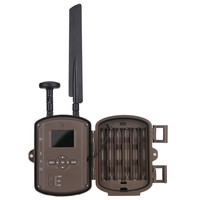 Caméras de surveillance avec capteur CMOS 12MP, GPS 4G, étanches IP66, écran 2,0 pouces, vidéo 1080P, configuration via application pour la faune et la chasse