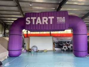 Arco Inflable Sellado para Publicidad, Inflables de PVC Reforzado con Bomba de Aire y Bolsa de Transporte para Punto de Control de Carreras de Montaña - Product Image 2