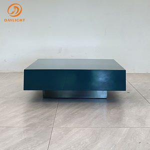 Mesa de <span class=keywords><strong>Centro</strong></span> Moderna de Madera, Muebles de Sala de Estar de Lujo, Diseño de Mesa Auxiliar para el Hogar, Muebles de Villa, Superficie Pulida, Precio - Product Image 2