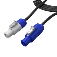 Cable de Cadena Daisy PowerCon SHEHDS, No Impermeable, 1m 2m 3m 5m 10m, Cable de Alimentación para Iluminación de Escenario, DJ, LED PAR