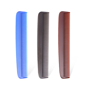 Elegante Peine para el Cabello, Grande, de Plástico, para Uso en Salón, Azul, Marrón, Gris, Apariencia Moderna - Product Image 1