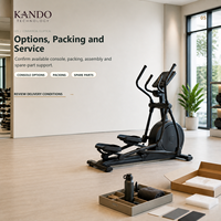 Bicicleta Elíptica Magnética Comercial para Gimnasios, Hoteles, Zonas de Cardio en Apartamentos y Proyectos de Gimnasios Comerciales