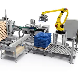 Fully Integrated Automatic Packing & Palletizing System