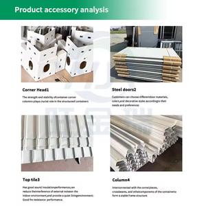 費用対効果の高いモジュール式コンテナハウス、迅速設置、住宅・アパート・ホテル用に分解可能、2年保証付き - Product Image 4