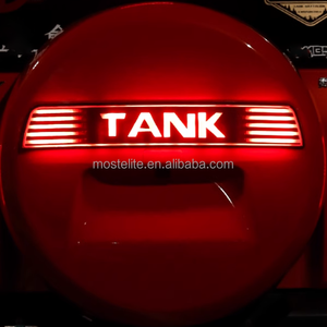 Venta caliente acrílico LED estilo de visibilidad mejorada cubierta de neumático de repuesto tira de luz para tanque GWM 300 - Product Image 6