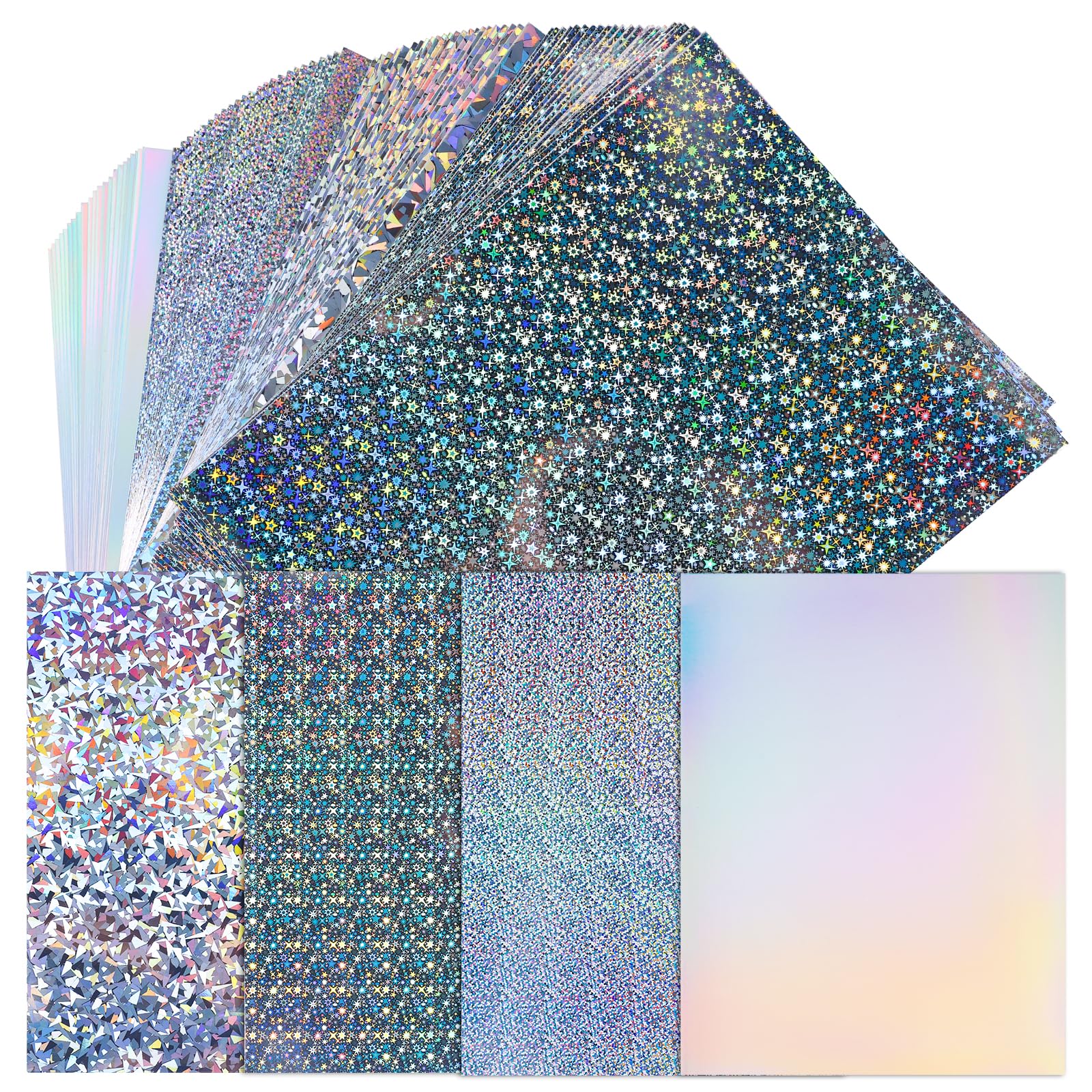 Holographic Card Stock Metallic Cardstock Paper Glitter Cardstock 8.5 X 11  for Letter Poster Scrapbook Crafts| Alibaba.com
