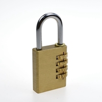YH1232 4 cadenas à combinaison en laiton, cadenas spécial fitness, cadenas en cuivre, cadenas pour tiroir