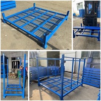 5 supports empilables industriels en acier détachables et résistants à la corrosion pour le stockage des pneus, rayonnage à palettes pour garage d'entrepôt