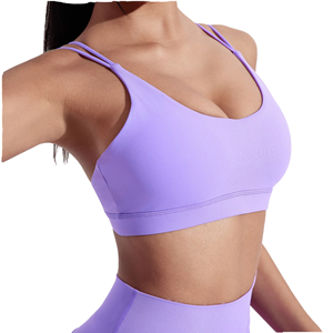 Women Performance Sports <b>Bra</b> Moisture Control <b>Stretch</b> Support Workout Fitness Training Apparel Top - Product Image 1