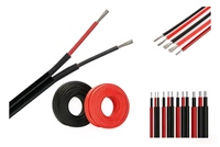 Câble PV1-F-2.5 mm² résistant à l'huile et au froid : flexible et facile à installer, pour les systèmes solaires photovoltaïques connectés au réseau sur toiture