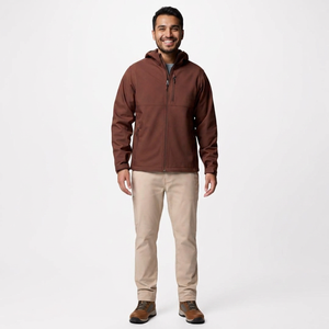 Moisture Wicking Quick Dry Softshell <b>Jacket</b> High Quality Windproof <b>Fleece</b> <b>Lined</b> Customized Outdoor <b>Jackets</b> - Product Image 1