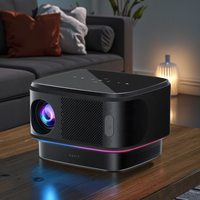 Mini projecteur Havit PJ300 Pro avec mise au point automatique, Android, portable, pour cinéma maison/extérieur, pour une utilisation à domicile et en extérieur