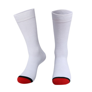 2025 Bán Buôn Tùy Chỉnh In Vớ Trống Đầy Màu Sắc Toe Gót Chân Vớ 3D In Ấn Trắng Polyester Vớ Cho Thăng Hoa - Product Image 5