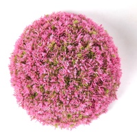 ZC plante artificielle boules topiaires extérieur rond grandes sphères de jardin Faux boules de verdure décoratives pour balcon porte d'entrée maison