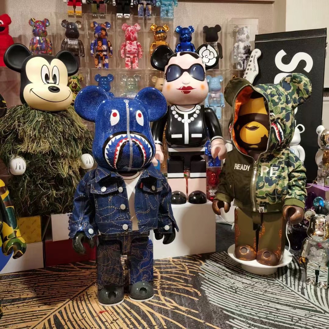 彫刻・オブジェ Bearbrick original 70cm Custom-Cute-70cm-for-Bearbrick