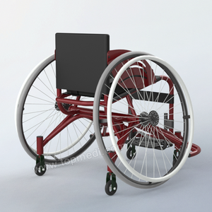 Xe Lăn Bóng Rổ Thể Thao Thủ Công Nhẹ Gấp Gọn Bằng Nhôm Cho Người Khuyết Tật Trẻ Hơn - Product Image 3