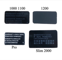 Autocollants d'étiquettes pour console, coques et scellés pour PS4, PS4 Slim 2000, PS4 1000, 1100, 1200 et PS4 Pro