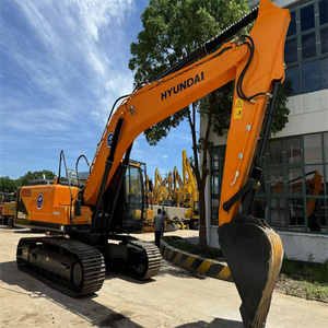 รถขุดตีนตะขาบ220lc-9มือสอง Hyundai 220-9ของแท้22ตันของเกาหลีพร้อมเครื่องยนต์และปั๊ม - Product Image 5