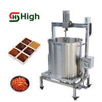 Mélangeur industriel entièrement automatique en acier inoxydable pour soupe tomate marmite mélangeur à base de marmite