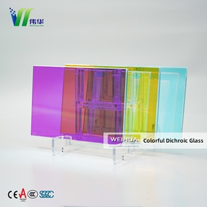 Placas de Vidro Laminado Dicróico Colorido para Paredes Exteriores e Uso em Hotéis em Shoppings - Product Image 2