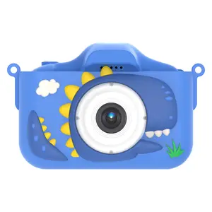 3〜12歳の子供向けの高品質ミニ防水落下耐性カメラシリコン耐衝撃ケースキッズデジタルカメラおもちゃ