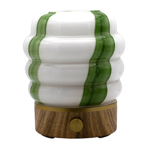 <span class=keywords><strong>Difusor</strong></span> <span class=keywords><strong>de</strong></span> Aceites Esenciales Ultrasónico <span class=keywords><strong>de</strong></span> Vidrio Artístico con Forma <span class=keywords><strong>de</strong></span> Ola, USB, 7 Colores LED, Luz Nocturna, Base <span class=keywords><strong>de</strong></span> Madera, Humidificador <span class=keywords><strong>de</strong></span> Aroma, <span class=keywords><strong>Difusor</strong></span> <span class=keywords><strong>de</strong></span> Fragancias - Product Image 4