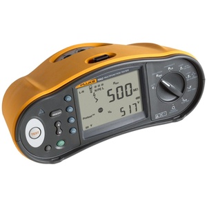 FLK-1662 UK Comprobador de Instalaciones Multifunción, Pruebas de Voltaje, Resistencia de Aislamiento, Bucle y RCD, 500V, 1 Año de Garantía, Fabricado en EE. UU., OBM - Product Image 2