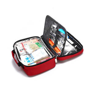 Draagbare Gekoelde Geïsoleerde EHBO-Doos Medicijnzak Kleine Noodpakket Voor Onderweg Insuline Koeltas - Product Image 6