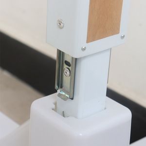 Escritorio de Oficina Móvil Ajustable, Rectangular, con Altura Ajustable, Independiente, con Ruedas, para Uso en el Hogar o la Oficina - Product Image 3