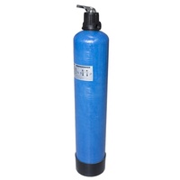 Purificateur d'eau domestique central avec filtres à charbon actif et sable, et lavage à contre-courant manuel pour le traitement de l'eau